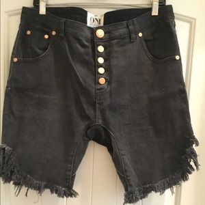 One Teaspoon Apollo Shorts in black size 30